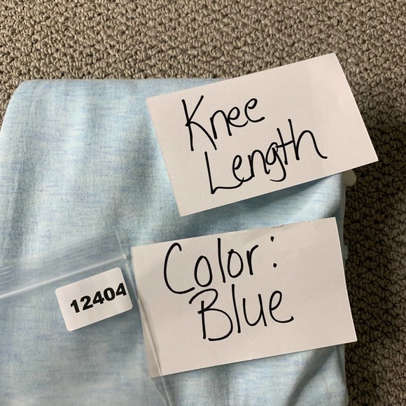 Pink Blush Womens Dress Size Small Blue Short Sleeves Sheath Knee‎ Length - Picture 12 of 12